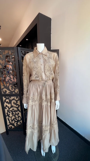 Vintage Romance set Taupe