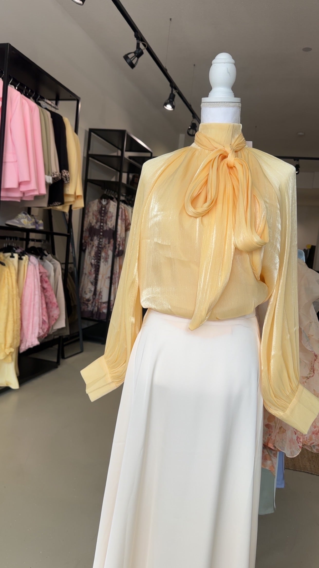 Golden Grace Strikblouse
