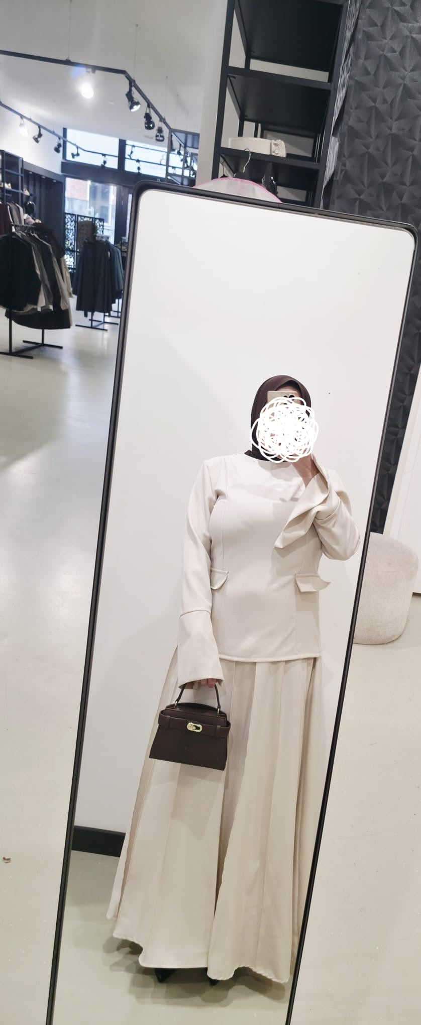 Amara dress Beige (one size )
