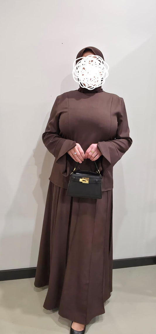 amara dress bruin (One size)